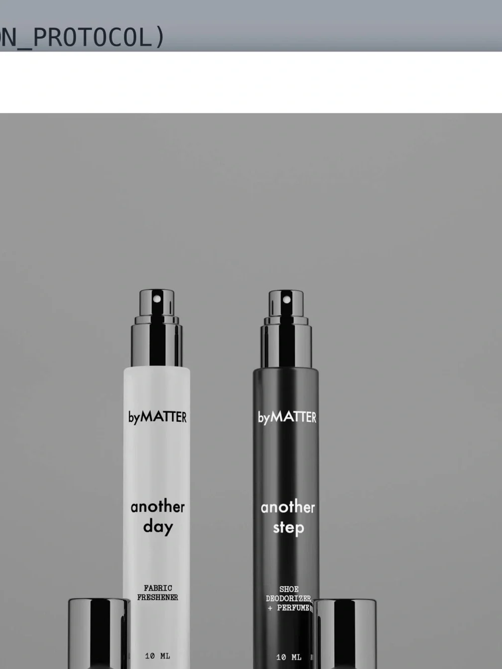 New another day' and 'another step DÚO SET Mini Spray Set by matter
